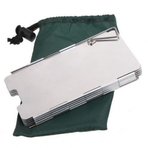 Foldable Stove Wind Shield Cooking